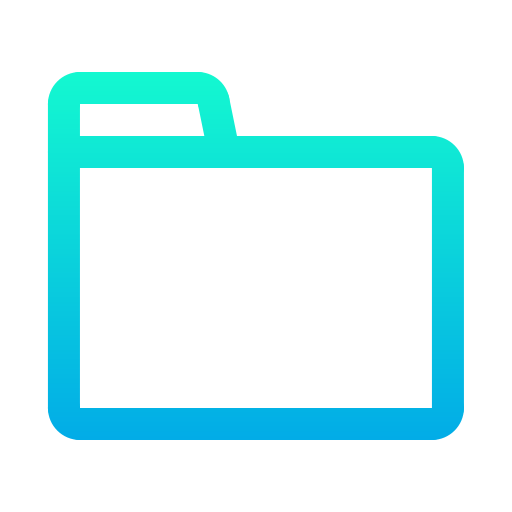 Folder Generic Gradient icon