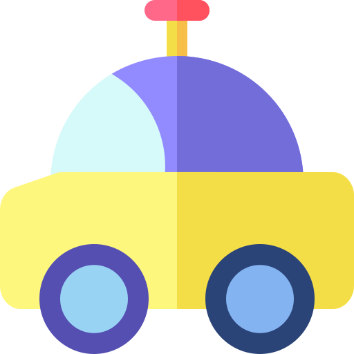 coche de juguete icono gratis