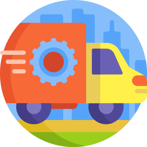 camión icono gratis