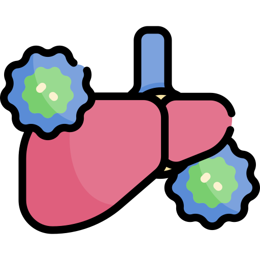 Рак печени бесплатно иконка