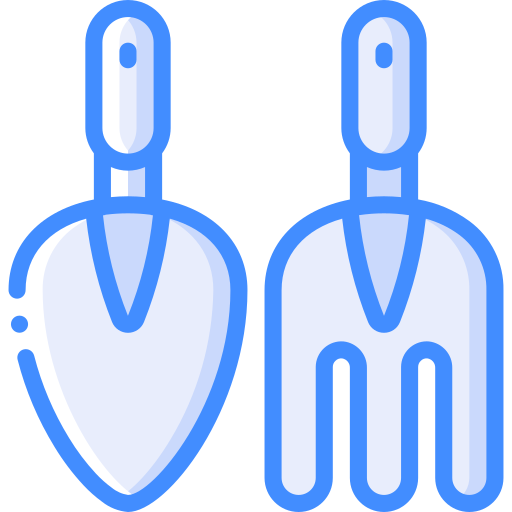 Trowel Basic Miscellany Blue icon