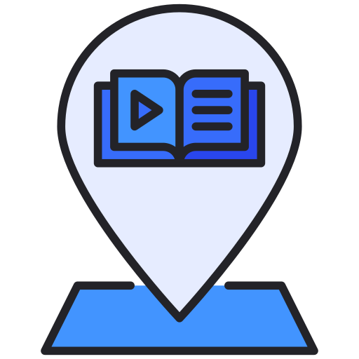 Map Generic Outline Color icon