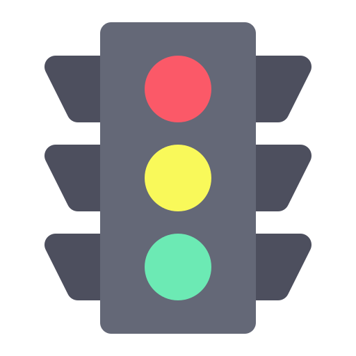 Traffic light free icon