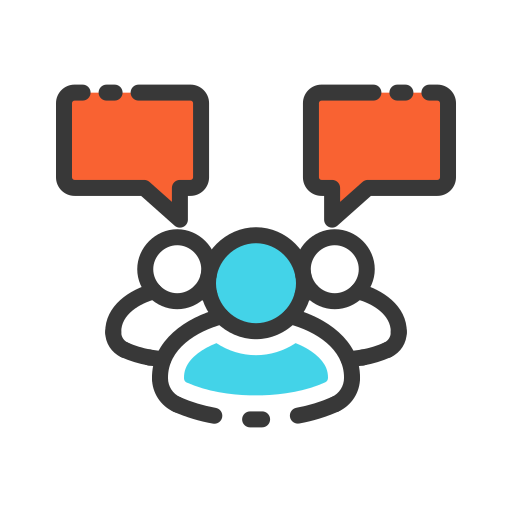 compañero de negocios icono gratis