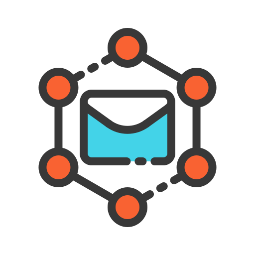 correo de propaganda icono gratis