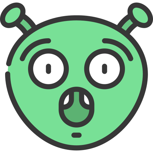 Shocked free icon