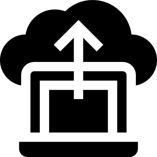 Cloud computing - free icon