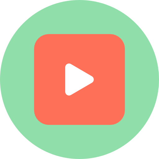 reproductor de video icono gratis