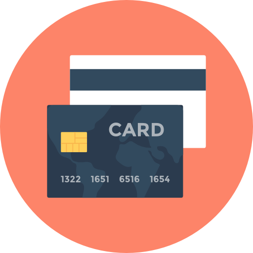 Credit card free icon