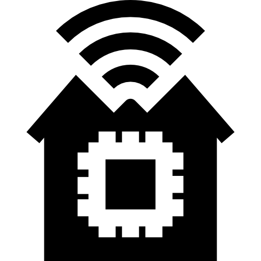 casa inteligente icono gratis