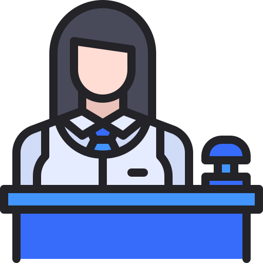 Receptionist - Free people icons