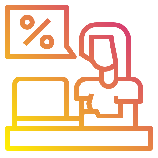 remise Icône gratuit