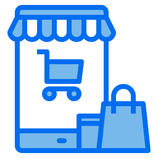 Mobile shopping - Free commerce and shopping icons