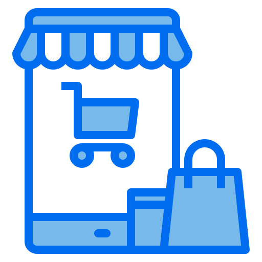 compras para celular grátis ícone