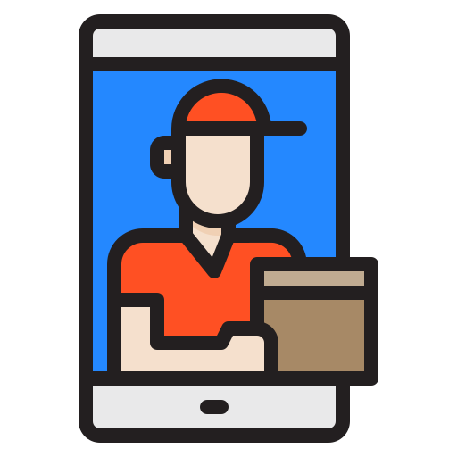 Delivery man free icon Delivery man free icon
