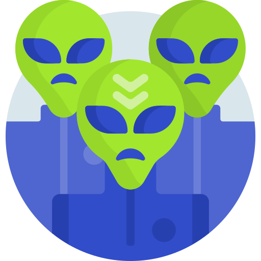 extraterrestre icono gratis