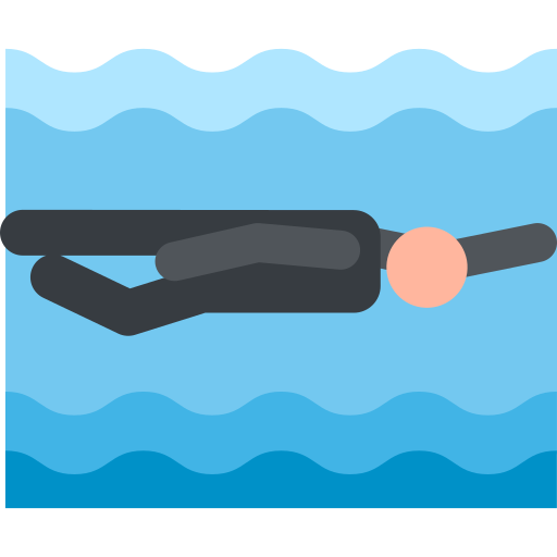 Diving Pictograms Colour icon