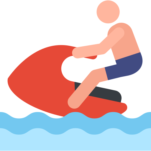 Jet ski free icon