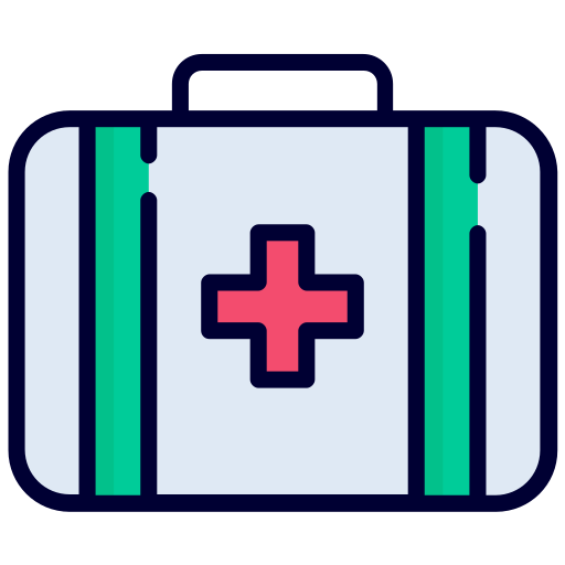 First aid kit Generic Outline Color icon