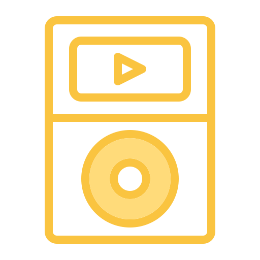 reproductor de música icono gratis