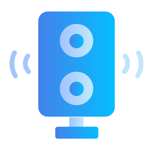 altavoz icono gratis