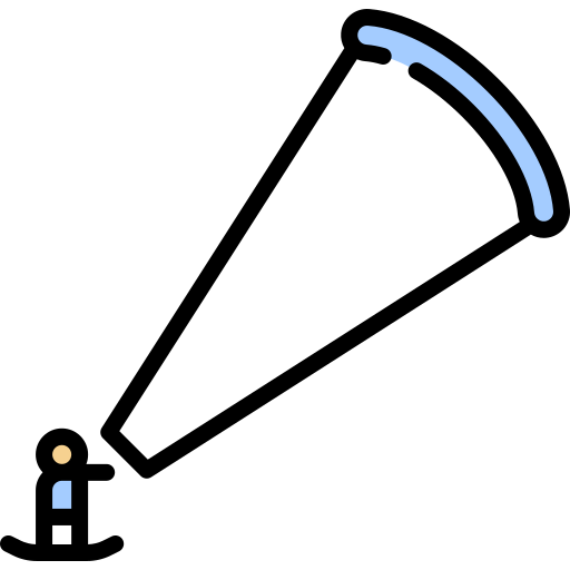 kiteboard icono gratis