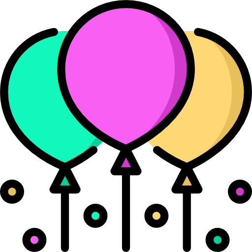 globos icono gratis