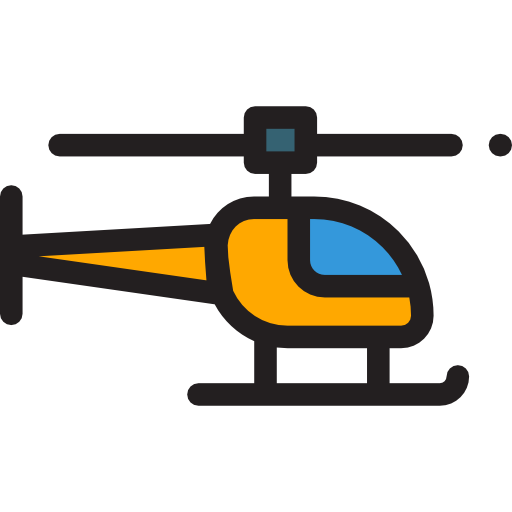 helicóptero icono gratis