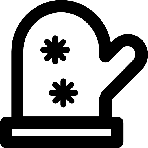 Mitten free icon