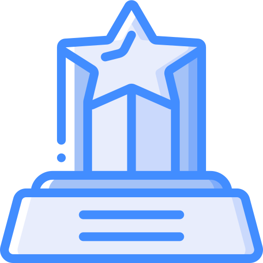 Star Basic Miscellany Blue Icon