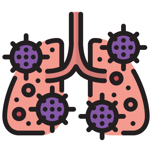 pneumonie Icône gratuit