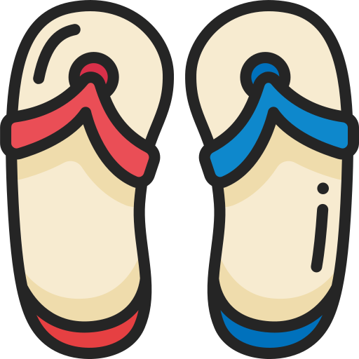 chancletas icono gratis