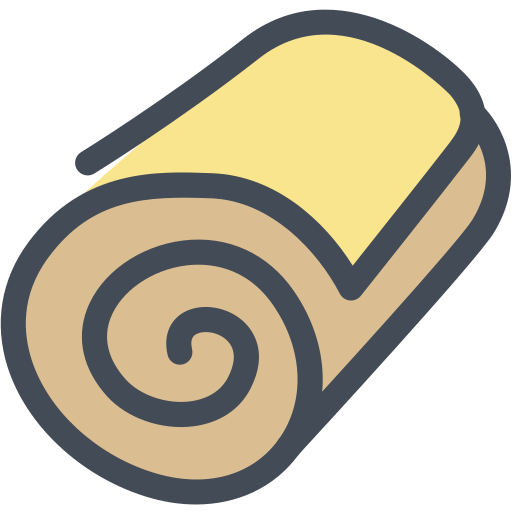 rollo de pan icono gratis