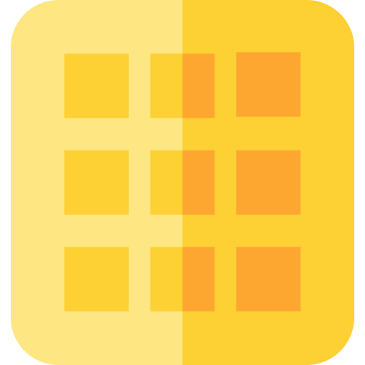Waffle free icon