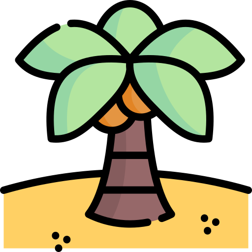 palmera icono gratis