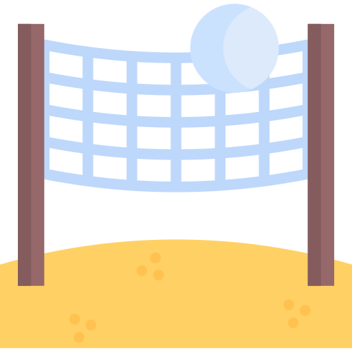 Beach volleyball - Free sports and competition icons