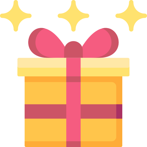 Gift free icon