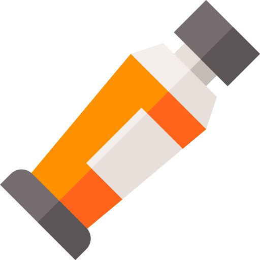 tube de peinture Icône gratuit