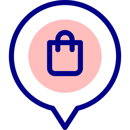 Shopping - Free maps and location icons