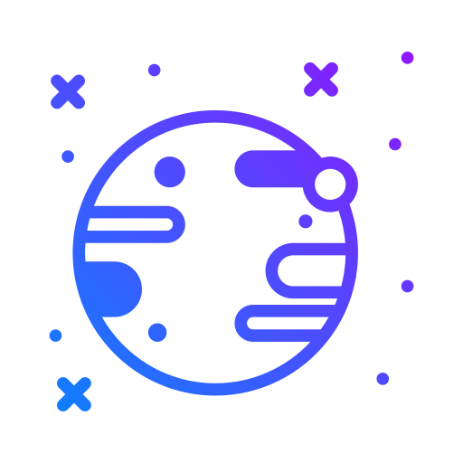 Planet Generic Gradient icon