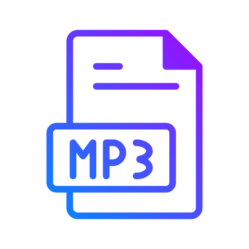 archivo mp3 icono gratis