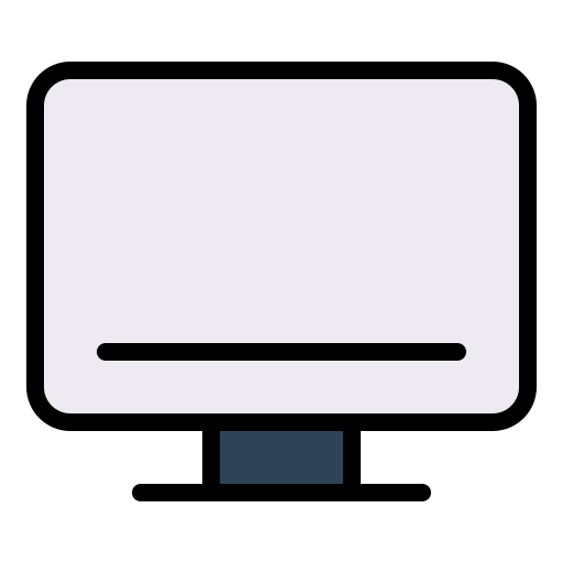 Computer Generic Outline Color icon