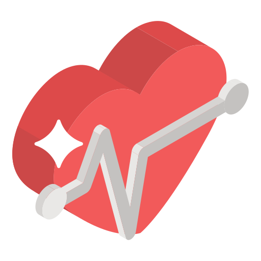 latido del corazón icono gratis