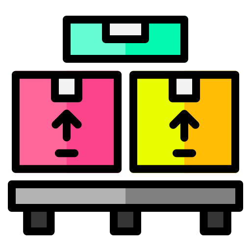 Packages Generic Outline Color Icon