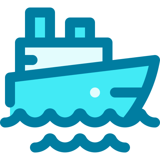 Ship Generic Blue Icon