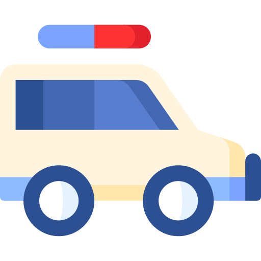 Police car - Free transportation icons