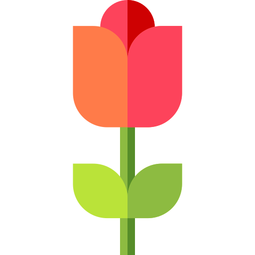 Flower Basic Straight Flat icon