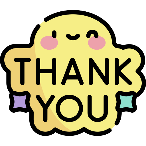 Cute Thank You Font PNG Transparent Images Free Download