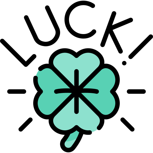 suerte icono gratis