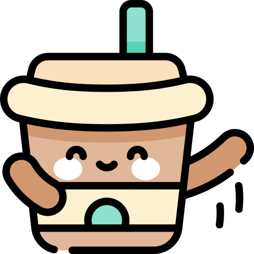 Coffee Kawaii Lineal color icon